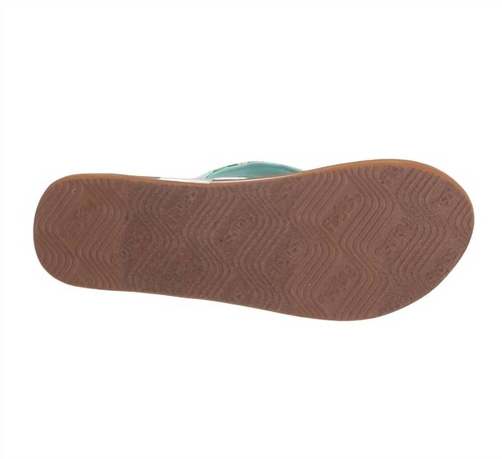 NEW FLOJOS women's keilani floral flip flop in multicolor - Picture 4 of 4